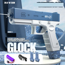 Load image into Gallery viewer, New Water Gun Electric Glock Pistol Shooting Toy Full Automatic Summer Beach Toy For Kids Children Boys Girls Adults