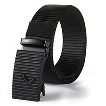 Load image into Gallery viewer, Genuine tactical belt quick release outdoor military belt soft real nylon sports accessories men and women black belt