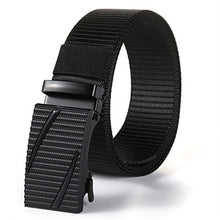 Load image into Gallery viewer, Genuine tactical belt quick release outdoor military belt soft real nylon sports accessories men and women black belt