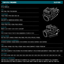 Load image into Gallery viewer, Baldr Mini Tactical Light 600 Lumens & Green Laser Combo