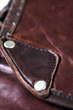 Load image into Gallery viewer, Ukoala Cowboy Brown Leather Bag