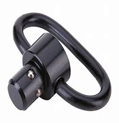 Load image into Gallery viewer, Push Button Sling Swivel, Black
