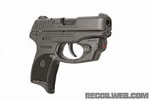Load image into Gallery viewer, LaserMax, CenterFire Laser With GripSense Technology, For Ruger LC9/LC380/LC9s/EC9, Black Finish, Trigger Guard Mount, Green Laser