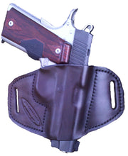 Load image into Gallery viewer, MTR Custom Leather Pancake Belt Slide OWB Holster