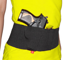 Load image into Gallery viewer, Belly Band Black Universal Nylon-Slim-Concealable-Comfortable