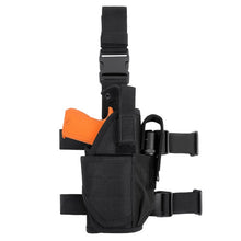 Load image into Gallery viewer, Tactical Drop Leg Holster Adjustable Gun Holster Thigh Pistol Holster with Magazine Pouches for Left/Right Handed Magazine Pouch
