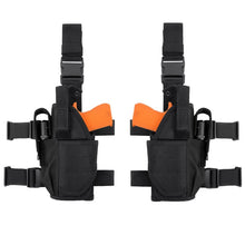 Load image into Gallery viewer, Tactical Drop Leg Holster Adjustable Gun Holster Thigh Pistol Holster with Magazine Pouches for Left/Right Handed Magazine Pouch