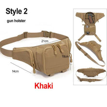 Load image into Gallery viewer, Outdoor Tactical Gun Waist Bag Holster Chest Military Combat Camping Sport Hunting Athletic Shoulder Sling Gun Holster Bag X261A
