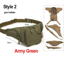 Load image into Gallery viewer, Outdoor Tactical Gun Waist Bag Holster Chest Military Combat Camping Sport Hunting Athletic Shoulder Sling Gun Holster Bag X261A