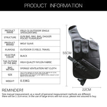 Load image into Gallery viewer, AAA Tactical Waist Pistol Holster Safety Anti-thief Hidden Holster Molle Hidden Gun Bag Hunting Shoulder Bag Sport Storage