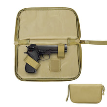 Load image into Gallery viewer, Tactical Pistol Carry Bag Portable Military Handgun Holster Pouch Durable Hand Gun Soft Case Portable Gun Magazine Pouch