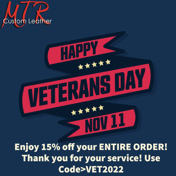 Happy Veteran's Day Sale