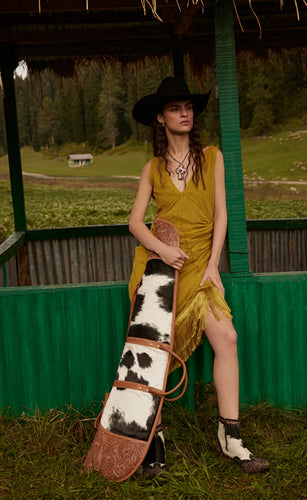 Vintage Sonoran Range Leather Gun Case