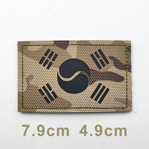 Russian Spanish Flag SCP Foundation Logo Tactical Military Backpack Vest Hat Clothes Armband Hook-ring Microchapter Magic Patch