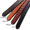MTR Custom Leather Double Layer Gun Belts