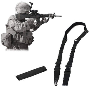 Rifle Slings Single and Double Points with Hook