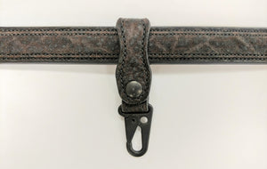 Exotic Leather Keychain