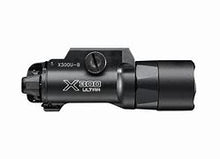 Load image into Gallery viewer, Surefire, X300 Ultra, Weaponlight, White LED, 1000 Lumens, Fits Picatinny and Universal, For Pistols, Black, 2x CR123 Batteries
