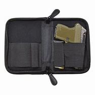 Load image into Gallery viewer, Holster Mate Pistol Case, Fits Small Frame Handguns, Nylon, Black.