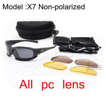 Load image into Gallery viewer, Daisy Tactical Polarized Glasses Military Goggles Army Sunglasses with 4 Lens Original Box Men Shooting Hiking Eyewear Gafas
