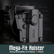 Load image into Gallery viewer, Mega-Fit COMPACT Universal Kydex Holster