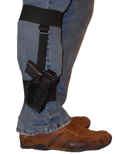 Universal Ankle Holster with Detachable Calf Strap