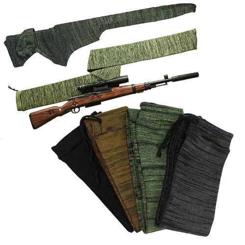 Gun Sock Rifle Pistol Knit Polyester Rifle Gun Holster Protector Cover Bag Moisture Proof Storage Sleeve Rifle Holster
