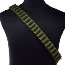 Load image into Gallery viewer, Hunting 26/50 Rounds Bandolier Belt 12 Gauge Cartridge Bullet Pouch Belt Airsoft Gun Ammo Holder Shell Belt Hunting Accessories