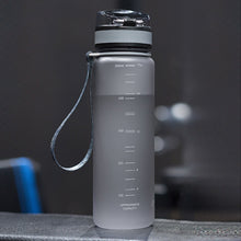 Load image into Gallery viewer, Explosion Sport Water Bottles 500/650ML 1L Protein Shaker Outdoor Travel Portable Leakproof Tritan plastic Drink Bottle BPA Free