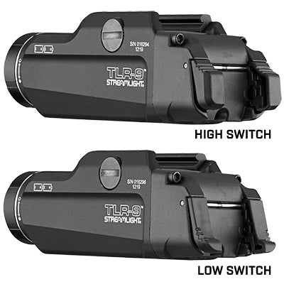 TLR-9® Flex GUN LIGHT WITH AMBIDEXTROUS REAR SWITCH OPTIONS