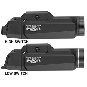 TLR-9® Flex GUN LIGHT WITH AMBIDEXTROUS REAR SWITCH OPTIONS